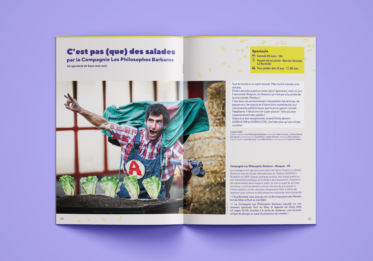 plaquette de saison 2026 de Sur le Pont CNAREP