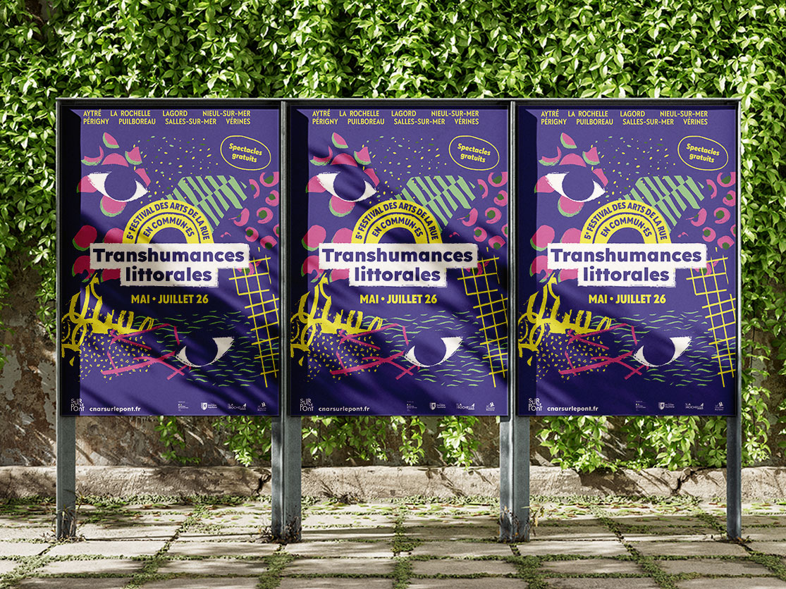 Communication visuelle du Festival les Transhumances littorales 2026