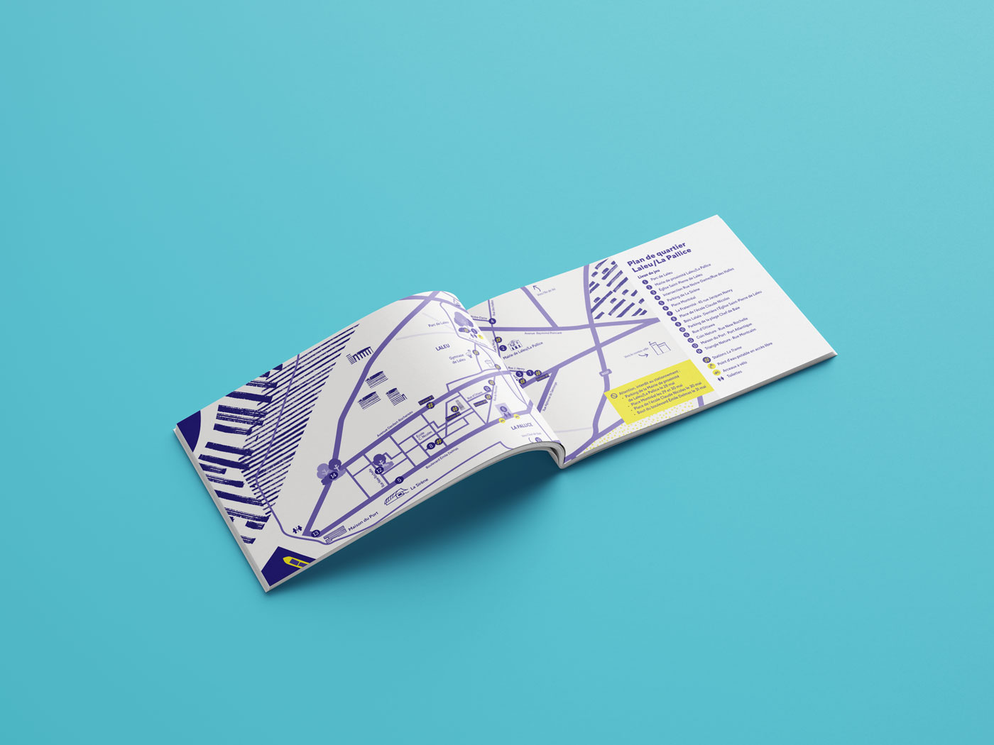 plaquette fêtes le pont 2026 par camille garnier graphiste