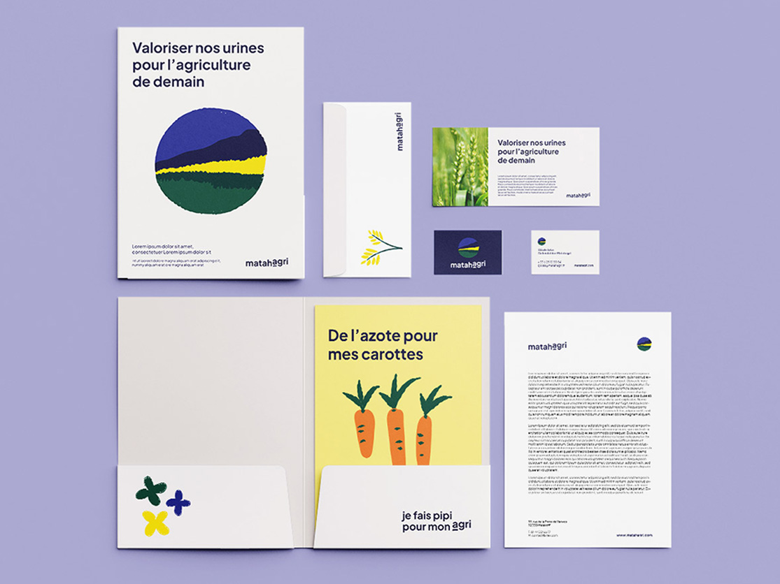 Matahagri : identité visuelle d&rsquo;un projet de territoire à impact