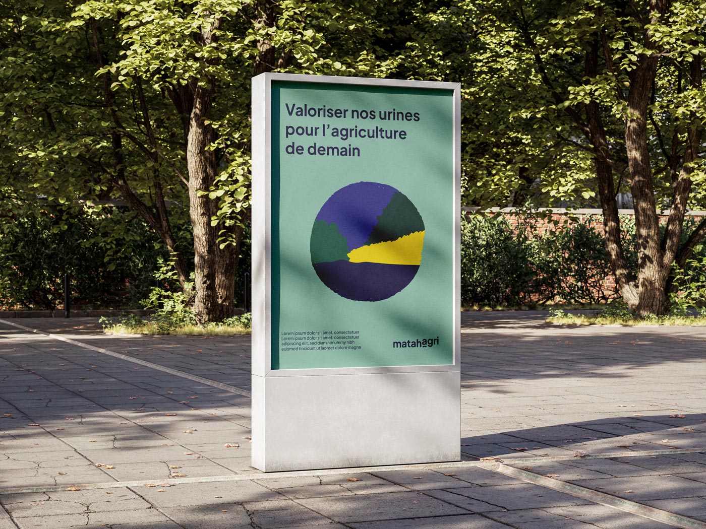 affiches matahagri par camille garnier