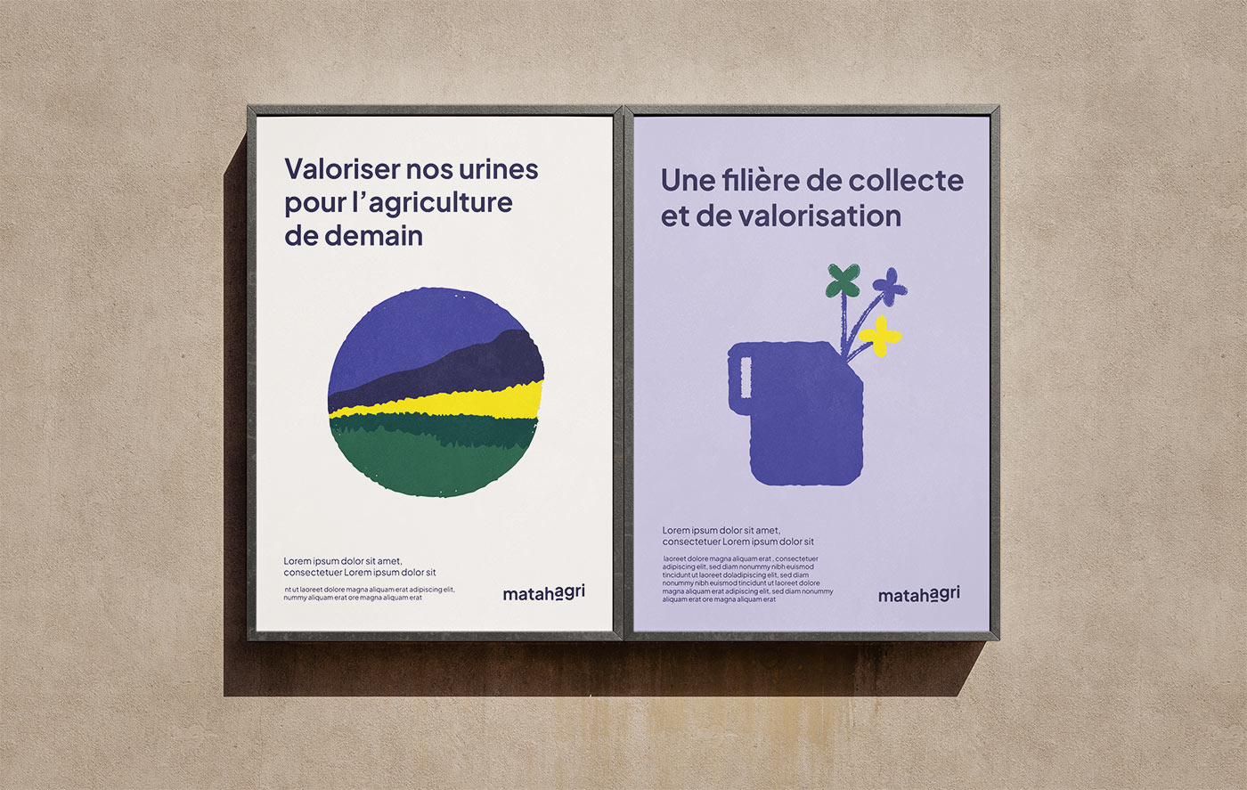 affiches matahagri par camille garnier