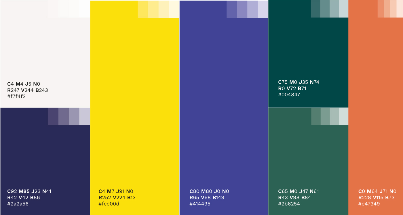 palette de couleurs matahagri par camille garnier