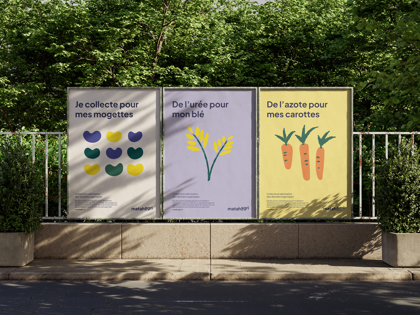 identité visuelle matahagri par camille garnier