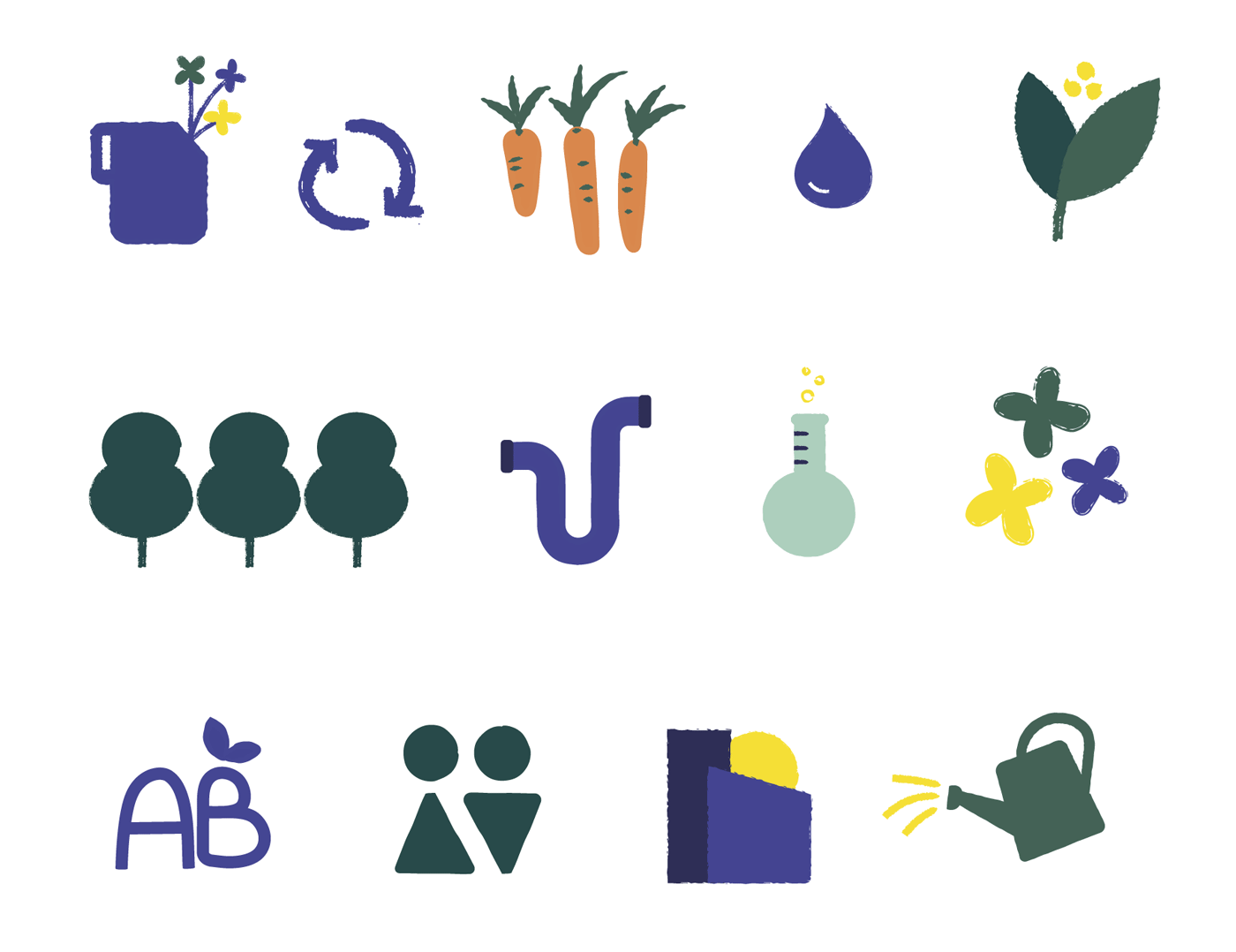 icones matahagri par camille garnier